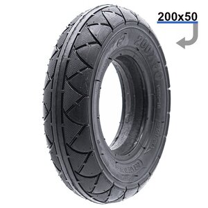 Pneumatika 200x50 4" plná