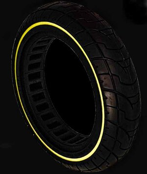 Pneumatika 9,2x2 (50-156) plná ultra-lehká fluorescenční