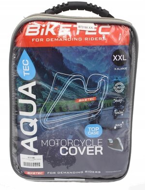 Plachta na endura a větší motocykly s kufrem Aquatex XXL 320x120x185x95x160 Plachta na endura a větší motocykly s kufrem Aquatex XXL 320x120x185x95x160