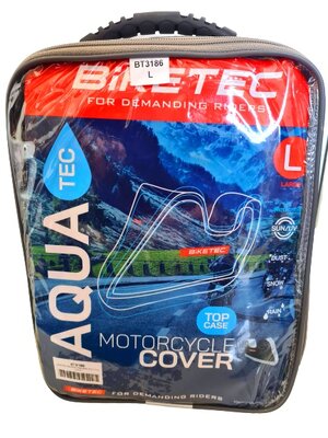 Plachta na maxiskútry a motocykly s kufrem L Aquatex 246x104x127x47x127cm Plachta na maxiskútry a motocykly s kufrem L Aquatex 246x104x127x47x127cm