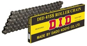 Řetěz 415S 122 článků od DID pro nejmenší motocykly i Babetta