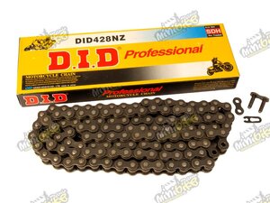 Řetěz 428NZ DID 120 článků superkros motokros Řetěz 428NZ DID 120 článků superkros motokros