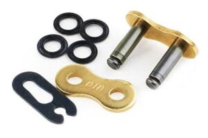 Řetězová spojka pro řetěz DID 525VX3 -FJ klips gold