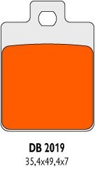 Brzdové obložení Sinter Naraku NK430.33/s Peugeot Piaggio