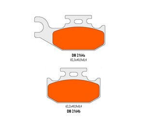Brzdové obložení DB2164QDN Brzdové obložení DB2164QDN