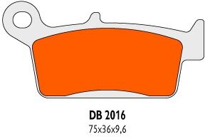 Brzdové obložení Delta Braking Sinter DB2016SRN Brzdové obložení Delta Braking Sinter DB2016SRN