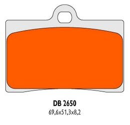 Brzdové obložení Delta Braking Sinter DB2650RDN Brzdové obložení Delta Braking Sinter DB2650RDN