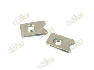 Maticová plechová pod plast pro šroub M6