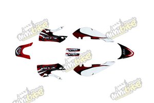 Polepy KLX Zili červené 45011036